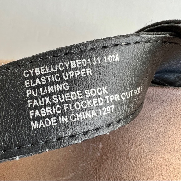 MADDEN GIRL Cybell Flexible Strap Platform Sandals BLACK 10 - Picture 9 of 9